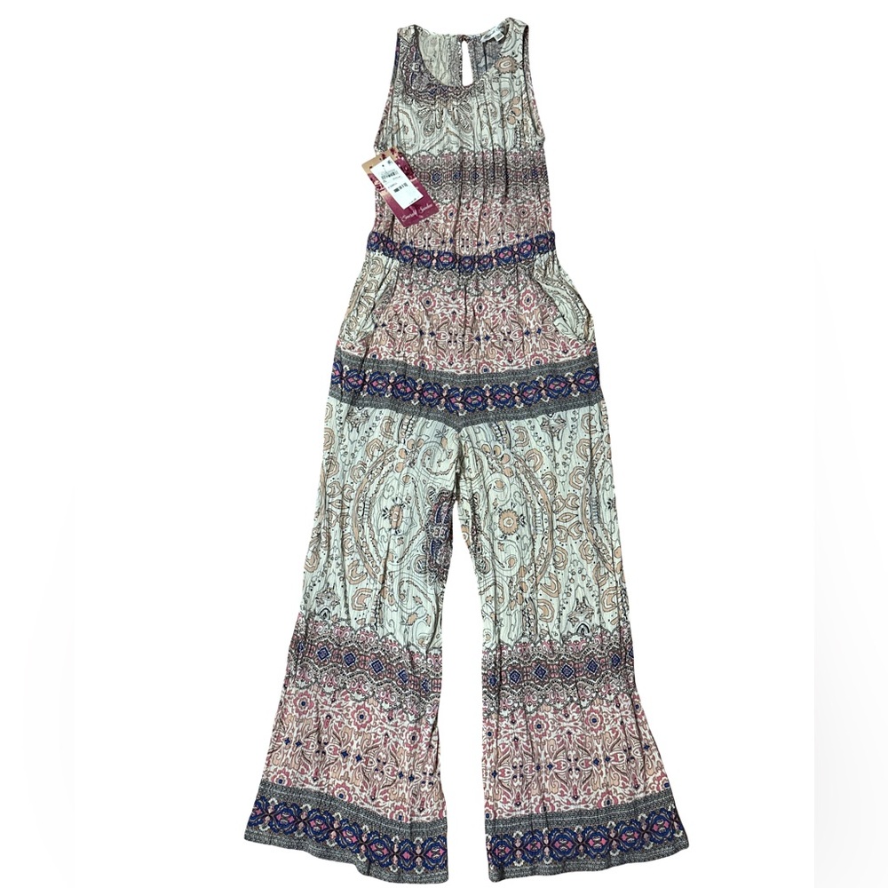 Emerald Sundae Multicolor Paisley Jumpsuit